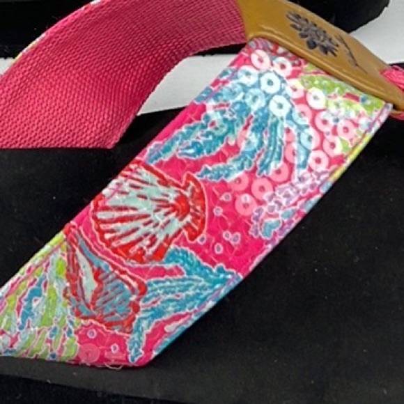 Yellow Box - *Last One* ‘Beach & Sequins’ Flip Flops. SZ:8.5 NWT. Firm No Offers - Picture 4 of 4
